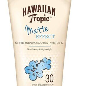 Hawaiian Tropic Matte Effect Sunscreen Lotion, SPF 30, 6 ounce